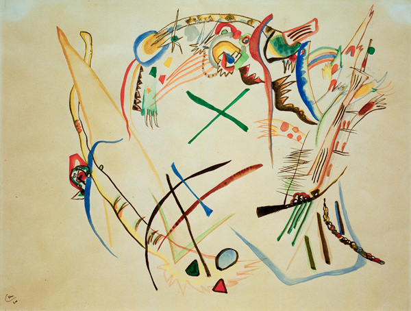 Sketch à Vassily Kandinsky
