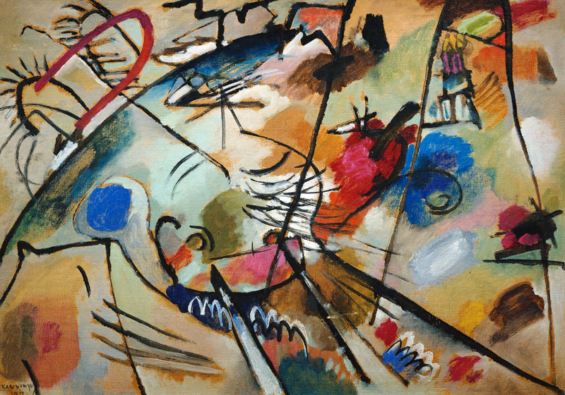 Study to improvisation 24. à Vassily Kandinsky