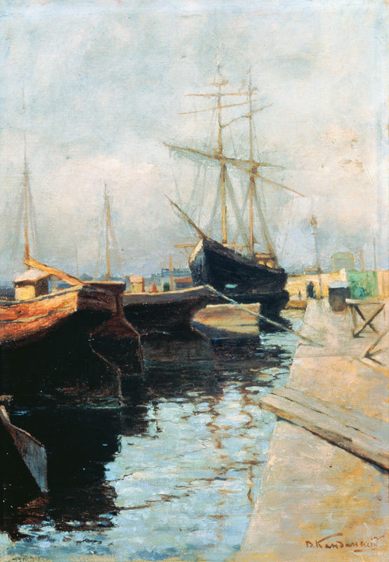 The Port of Odessa à Vassily Kandinsky