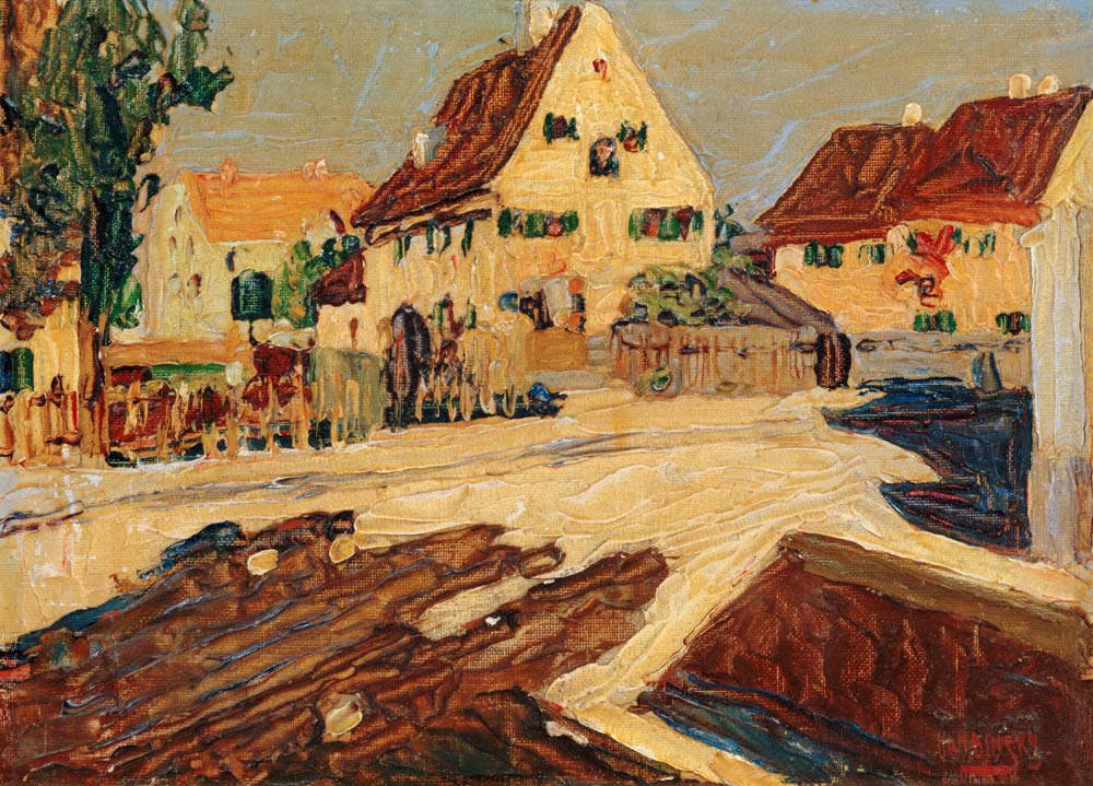Umgebung von Augsburg à Vassily Kandinsky
