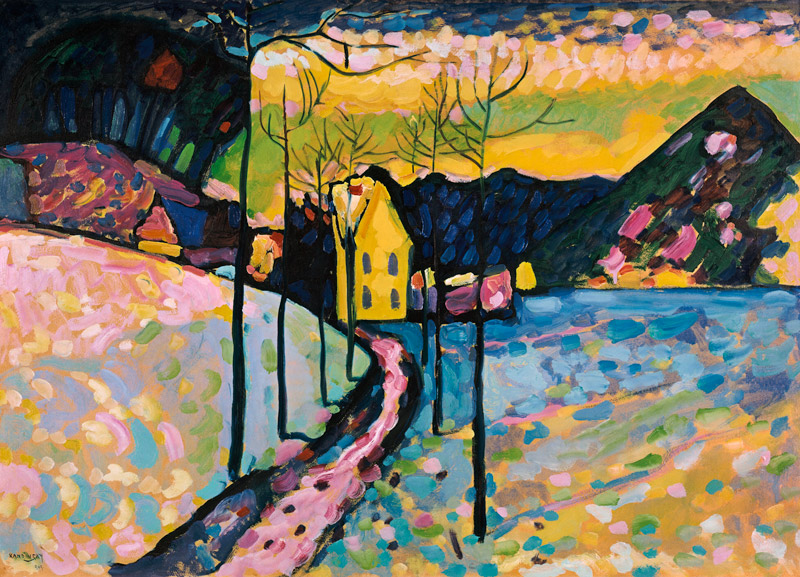 Paysage d'hiver I. à Vassily Kandinsky