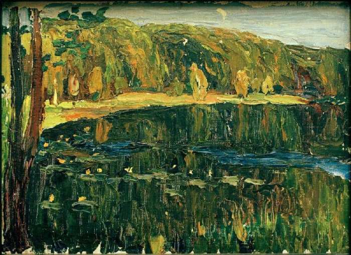 Achtyrka - Dark Lake à Vassily Kandinsky