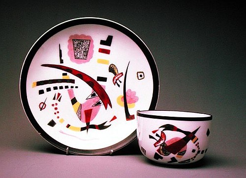 Cup with saucer à Vassily Kandinsky