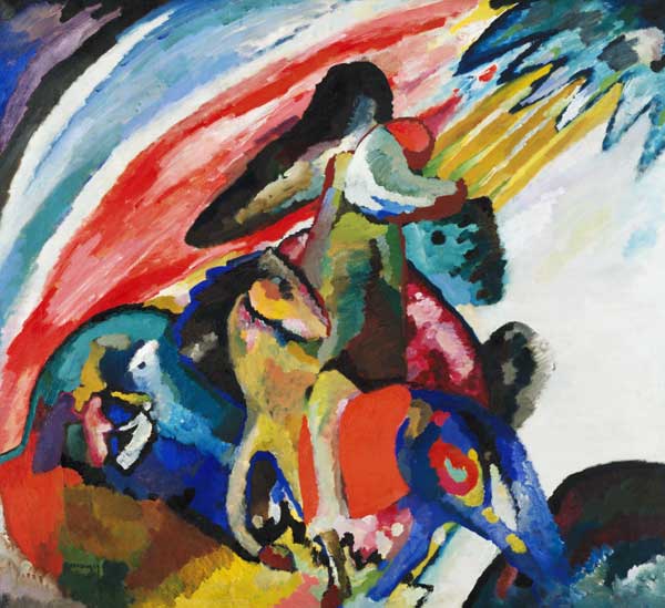 The Rider  à Vassily Kandinsky