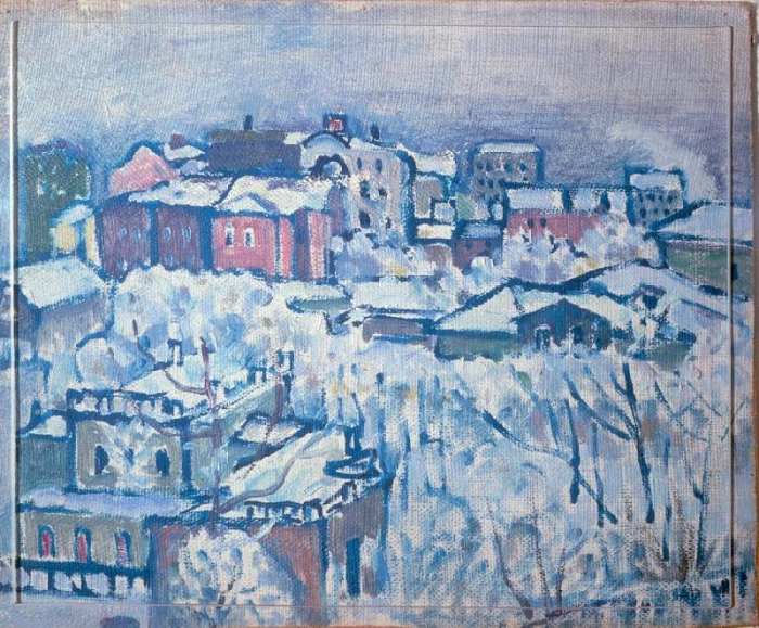Smolenski Boulevard/ 1919 à Vassily Kandinsky