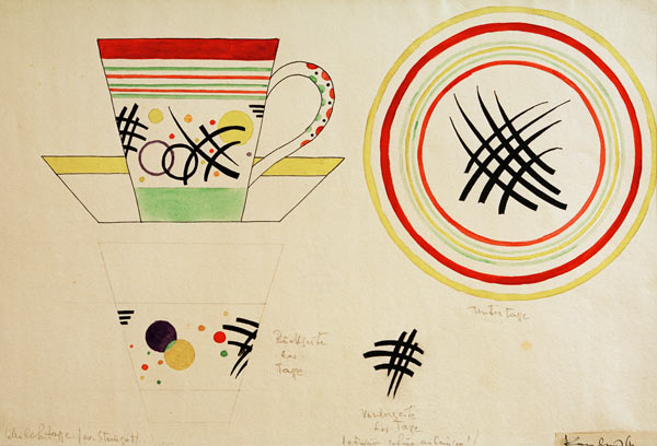 Design for a Milk Cup à Vassily Kandinsky