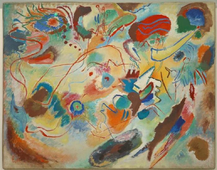 Design for Composition VII à Vassily Kandinsky