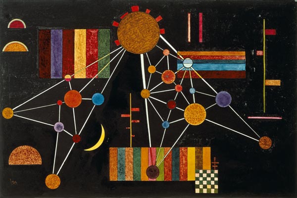 Network of above, N ° 231. à Vassily Kandinsky