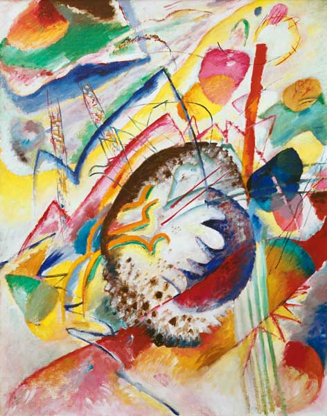 Large study à Vassily Kandinsky
