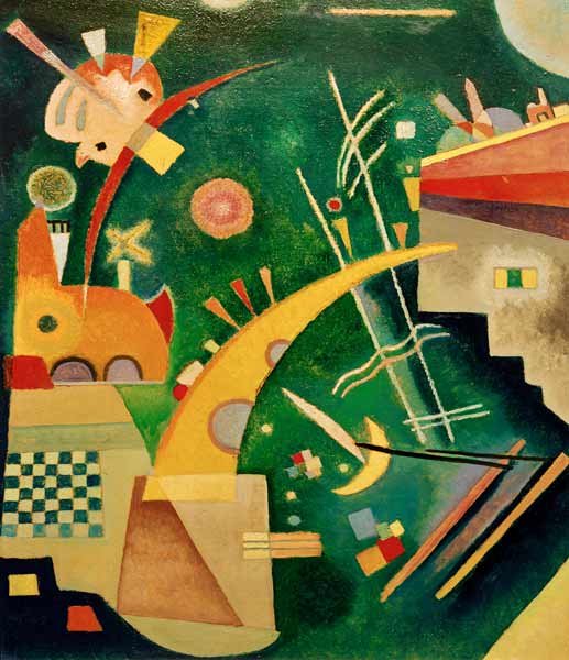 Horn shape, 1924 à Vassily Kandinsky