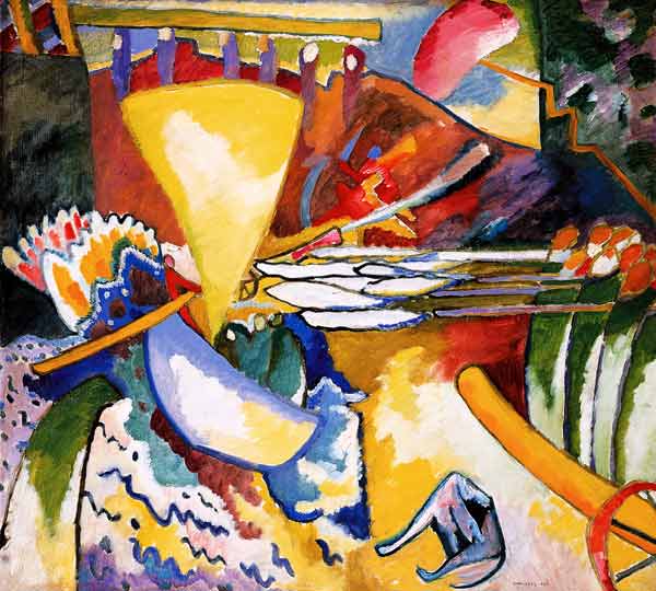 Improvisation 11 à Vassily Kandinsky