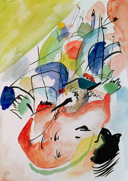 Improvisation XXXI à Vassily Kandinsky