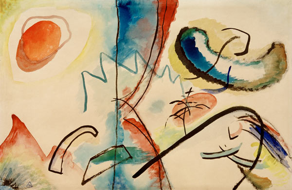 Untitled (Improvisation) à Vassily Kandinsky