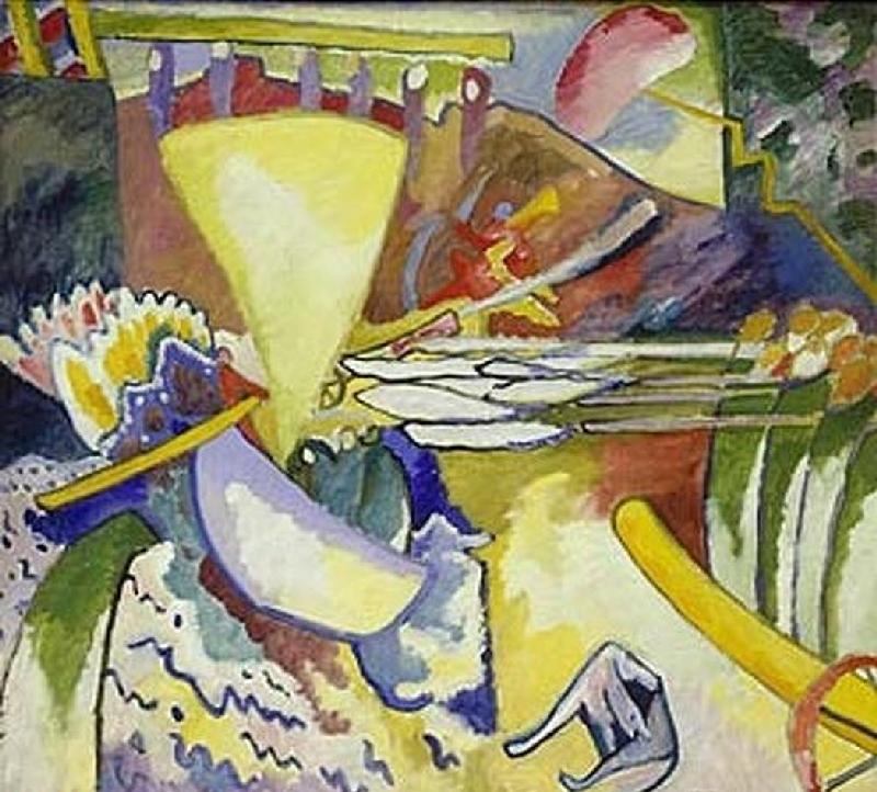 Improvisation 11. à Vassily Kandinsky