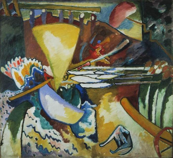 Improvisation II à Vassily Kandinsky