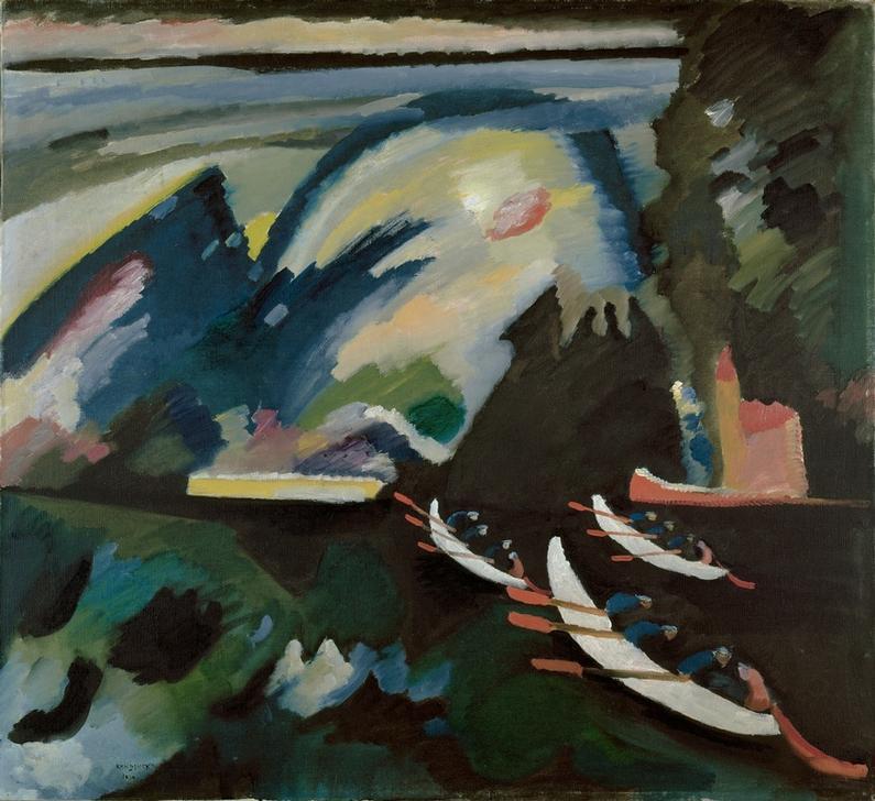 Boat Trip à Vassily Kandinsky