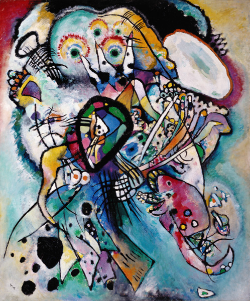 Two Ovals (Composition 21) à Vassily Kandinsky