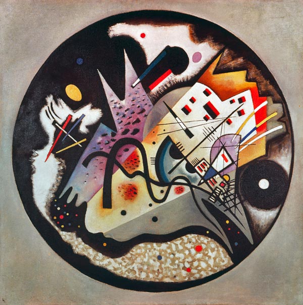 In The Black Circle à Vassily Kandinsky