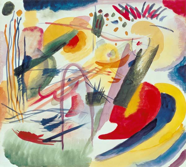 Composition without titles à Vassily Kandinsky
