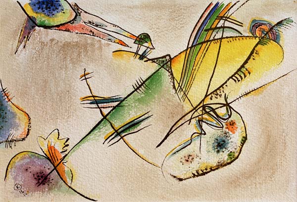 Komposition B à Vassily Kandinsky