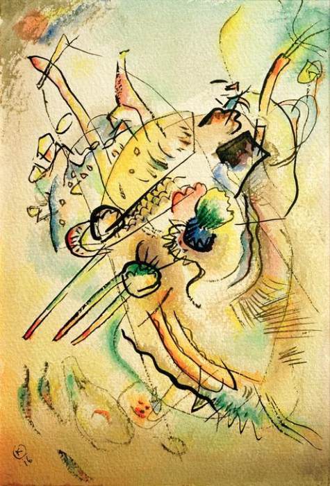 Composition D à Vassily Kandinsky