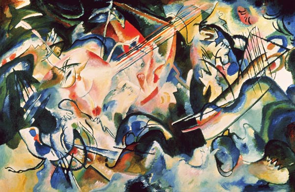 Composition VI à Vassily Kandinsky