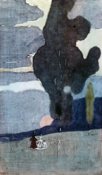 Moonrise à Vassily Kandinsky