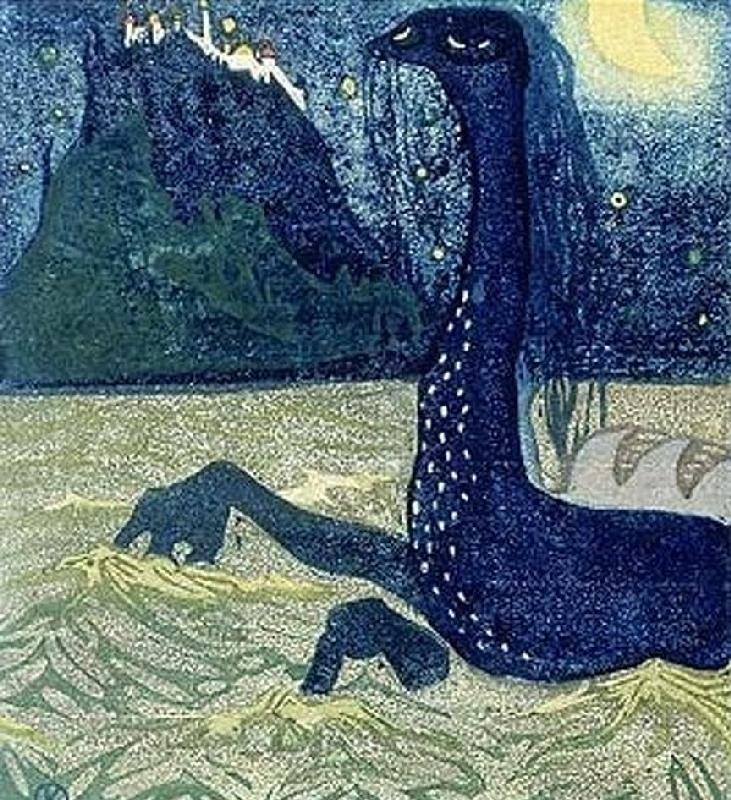 Mondnacht à Vassily Kandinsky