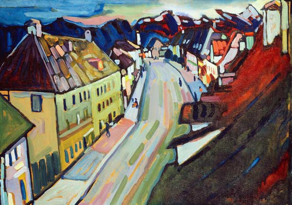 Murnau-Obermarkt à Vassily Kandinsky