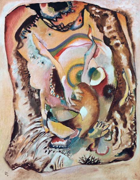 On a Light Background à Vassily Kandinsky