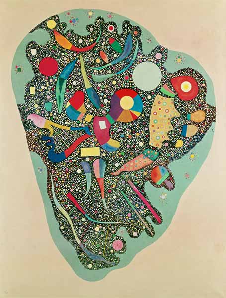 Ordered accumulation (Entassement réglée or ensemb à Vassily Kandinsky