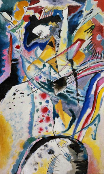 Large Study for Panel… à Vassily Kandinsky