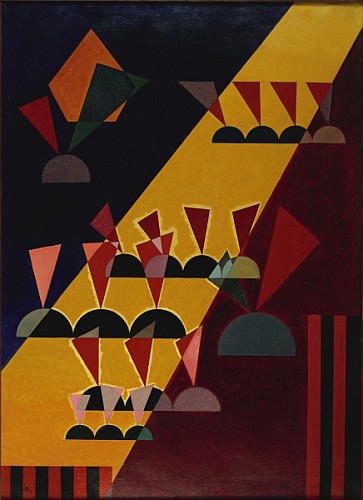 Thema Spitz à Vassily Kandinsky