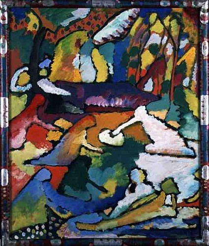 Sketch on Composition 2 (fragment) à Vassily Kandinsky