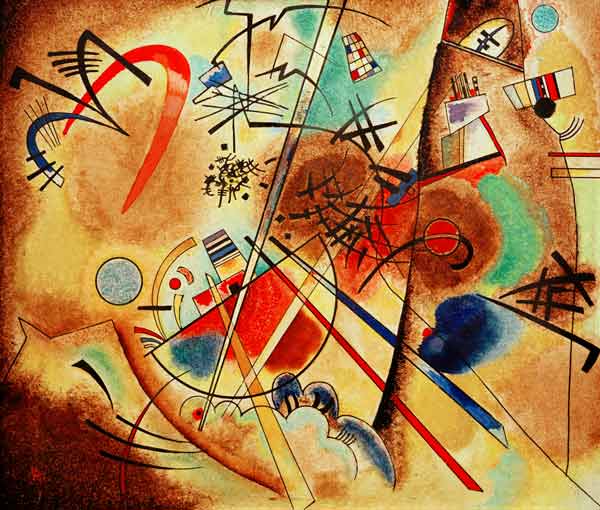 Petit Songe en Rouge à Vassily Kandinsky