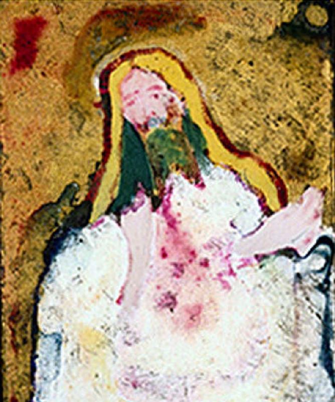 Study for a Holy Communion. à Vassily Kandinsky