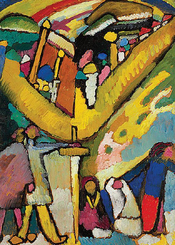 Studie für Improvisation 8 à Vassily Kandinsky