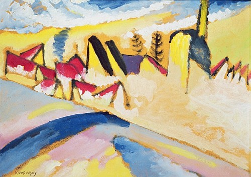 Study in Winter No. 2 à Vassily Kandinsky