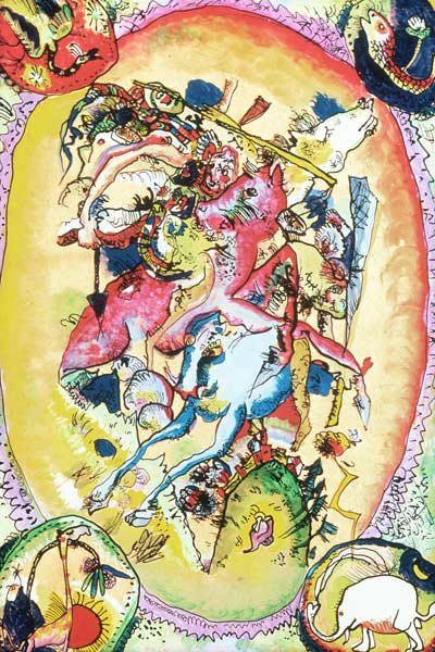 Apocalypse Riders  à Vassily Kandinsky