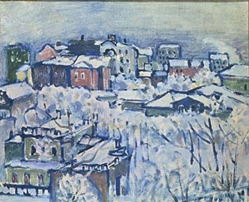 Wintertag à Vassily Kandinsky