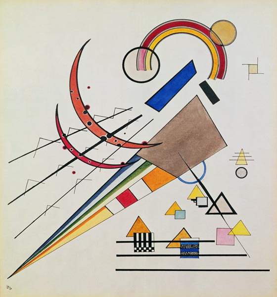 With the Triangle  à Vassily Kandinsky