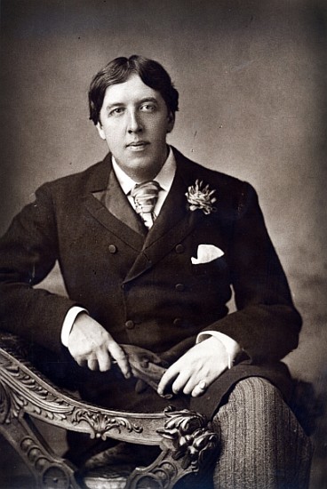 Oscar Wilde, 1889 (carbon print photo) à W. D. Downey