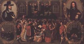An Eyewitness Representation of the Execution of King Charles I (1600-49) of England