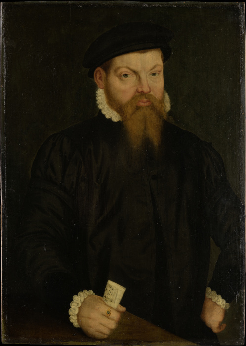 Portrait of a Man à Champion d'Allemagne de l'Ouest de 1566