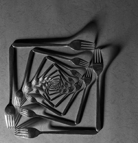 Fork illusion