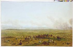 La bataille de Wagram en 1808.