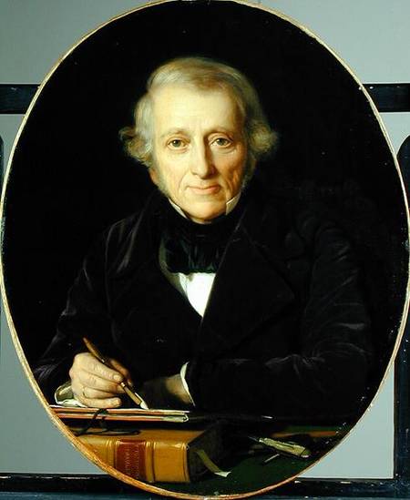 Portrait of the Artist Leo Lehmann (1782-1859) à Wilhelm Auguste Rudolf Lehmann