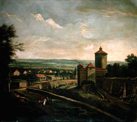 View of Nuremberg, Summer à Wilhelm von Bemmel