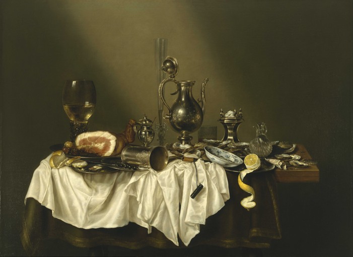 Banquet Piece with Ham à Willem Claesz Heda