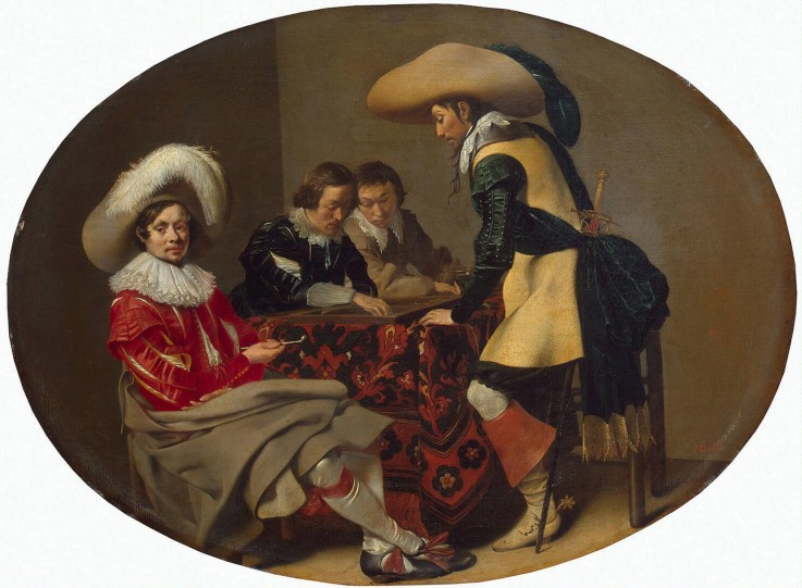 Backgammon Players à Willem Cornelisz Duyster